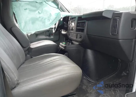 2023 GMC Savana Cargo Rwd 2500 Regular Wheelbase Work Van from USA, damaged, VIN 1GTW7AFP7P1227786